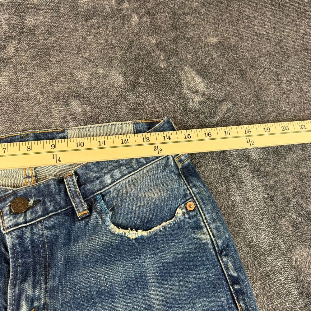 Levi's 1967 LVC Vintage 505-0217 Raw Selvedge Denim Jeans 29 (29X29.5) Big E - Picture 10 of 16